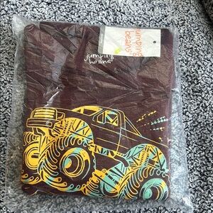Jumping Beans Brown Monster Truck Shirt